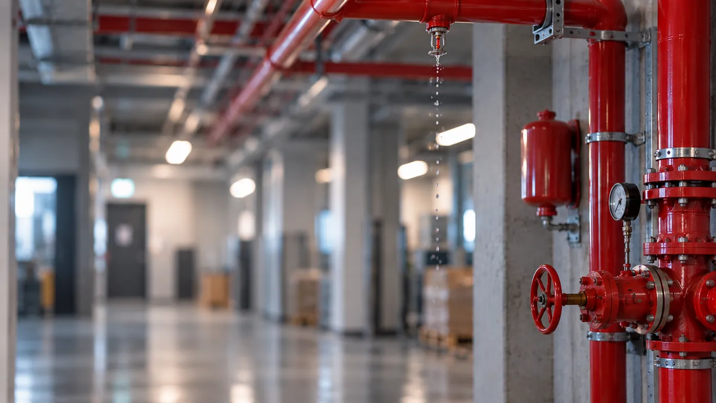 AVS- eller sprinkleranlæg ude af drift med behov for akut brandvagt og midlertidigt brandtilsyn i hele Danmark